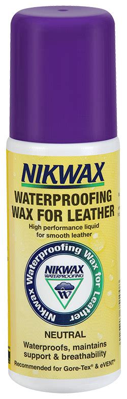 nikwax waterproofing wax for leather waterproofing wax