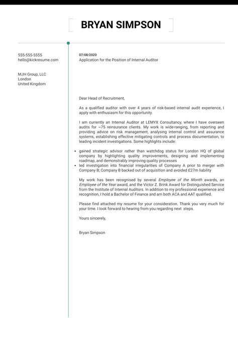 audit request letter rectfu