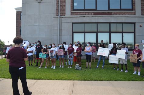 community members demand equity  transparency  bay shore school