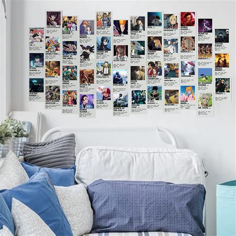 Anime Posters For Room Aesthetic Wall Collage Kit Cute Anime Stuff