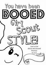 Scout Coloring Girl Pages Scouts Daisy Cookie Halloween Brownie Sheets Promise Printable Girls Boo Law Printables Booed Brownies Been Color sketch template
