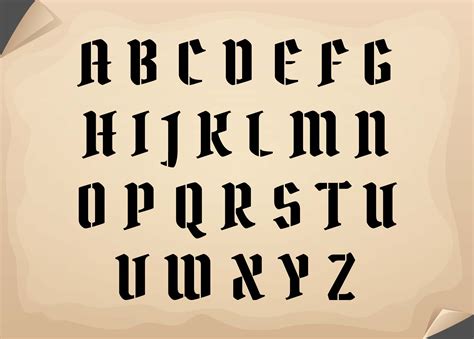images  medium alphabet stencils printable large size