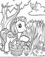 Coloring Pony Little Pages Kids Impossible Bored Fridge Decorating Great sketch template