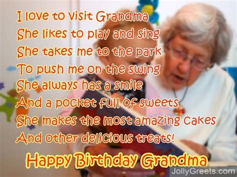 happy birthday poems  grandma