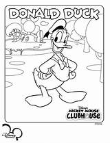 Clubhouse Donald Clubhuis Kleurplaten Micky Maus Ausmalbilder Ausmalbild Coloringpage Pluto Goofy Picturethemagic sketch template