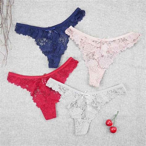 2020 Lace Panties G String Sexy Micro Thong Low Rise Ladies Womens
