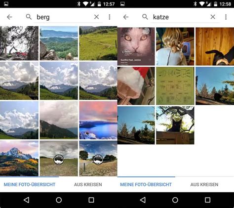 tipp richtig suchen  der foto app von google android user