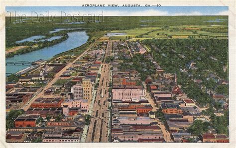 daily postcard augusta georgia