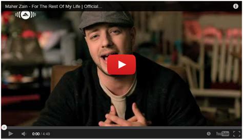 maher zain for the rest of my life official music