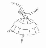 Coloring Leap Pages Ballet Contemporary sketch template