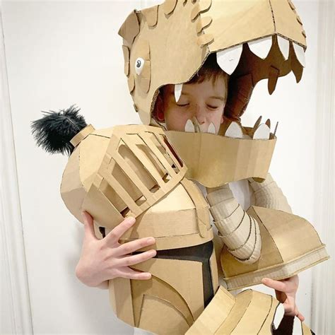 diy cardboard costumes  zygote brown designs