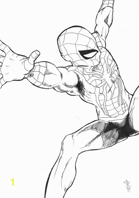 ps spiderman coloring pages