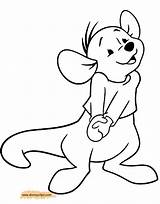 Roo Coloring Pages Kanga Pooh Winnie Disney Cute Drawing Easy Drawings Friends Template Disneyclips Baby Outline Poo Books Cartoon Choose sketch template