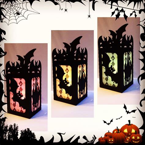 freebie halloween lantern  atdsvg tissue paper lanterns halloween