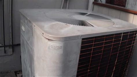 bryant  ton straight cool air conditioner running youtube