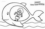 Jonah Whale Coloring Pages Bible Kids Printable Cool2bkids Fish Preschool Children Activities Crafts sketch template