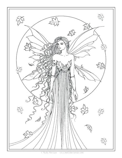 pin  fairy coloring pages
