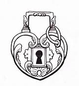 Padlock Cadeado Doodle Colouring Th06 Locket Desenho Clipartpanda Wikiclipart Chave Fc02 Keyhole sketch template