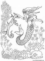 Mermaid Coloring Pages Elsa Getcolorings sketch template