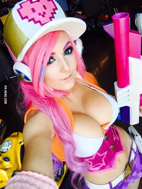arcade miss fortune from league of legends by jessica nigri 9gag