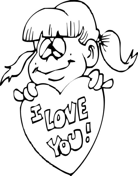 love  coloring pages clip art library