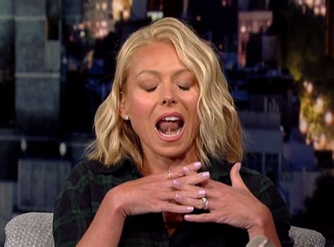 Watch Kelly Ripa Hilariously Impersonate Her Teenage Daughter E News
