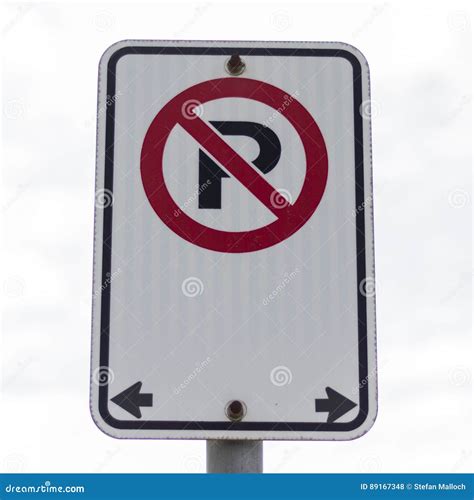large  parking sign stock photo image  fires close