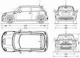 Cooper Mini Blueprints Car 2007 Blueprint Dimensions Hatchback Interior Cars Drawings 2008 Gt Gif Coche Hq Pdf Vector Sketch Templates sketch template