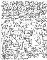 Coloring Pages Printable Embroidery Patterns Paper sketch template