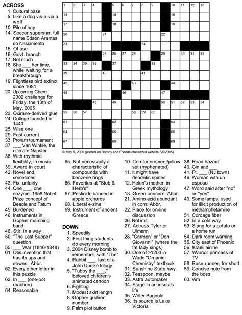 esperanzas crossword puzzle answers bored   current