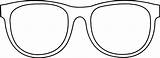 Eyeglasses Wakacyjne Sweetclipart Tematy Wixsite Oculos óculos Pngsector Lineart Clipground Imagem Szablon sketch template