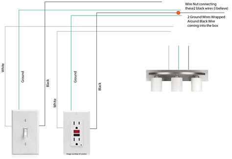 wiring diagram light fixture decoration ideas