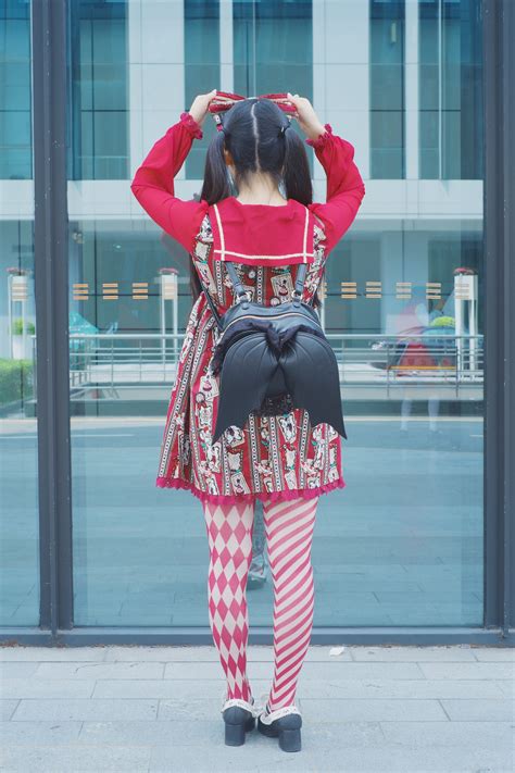 Free Images Girl Street Cute Fujifilm Spring Red Color Sitting