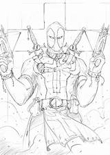 Deadpool Coloring Pages Printable Print Kids Deathstroke Vs Colouring Bestcoloringpagesforkids Spiderman Popular Avengers sketch template