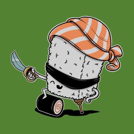 pirate sushi neatoshop
