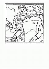 Trek Star Coloring Pages Print Color Printable Kids Animated Getcolorings Data Spock sketch template