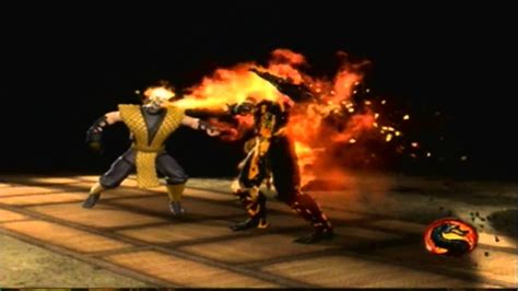 Mortal Kombat 9 Scorpion Classic Fatality Youtube