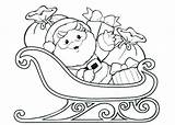 Coloring Pages Claus Santa Cute Getcolorings sketch template