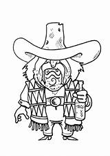 Mexikaner Tequila Ausmalbilder Cowboys Ausmalbild Ausdrucken Ausmalen sketch template