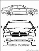 Charger Hellcat Cop Chargers Template Azcoloring sketch template