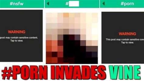 twitter releases vine which is in trouble for porn content