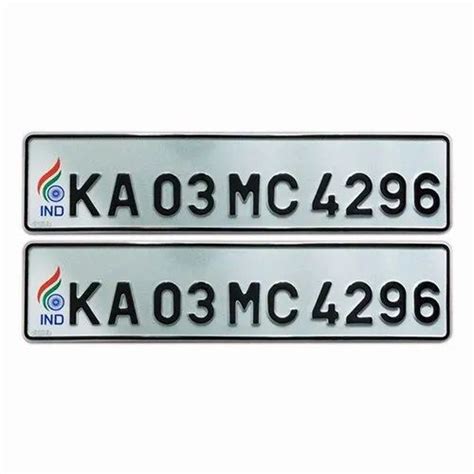 car number plate  bengaluru karnataka car number plate car registration plate price