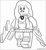 Lego Scarlet Witch Coloring Pages Coloringpages101 Color sketch template