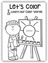 Coloring Words Color Pages sketch template