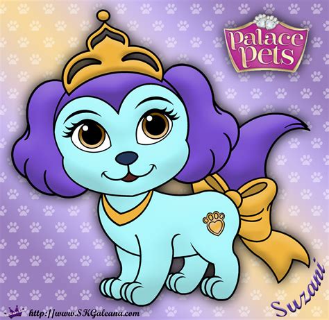 printable coloring page  suzani   princess palace pets
