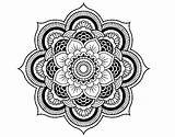 Mandala Coloring Pages Lotus Flower Oriental Mandalas Clip Designs Drawings Coloringcrew Clipart Book Print Tattoo Round Ornament Henna Vector Drawing sketch template
