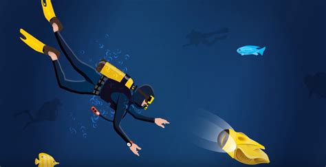 ibubble  worlds  underwater camera drone scuba diver life