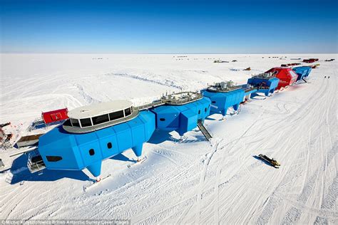 antarctic research station s journey in photographs daily mail online