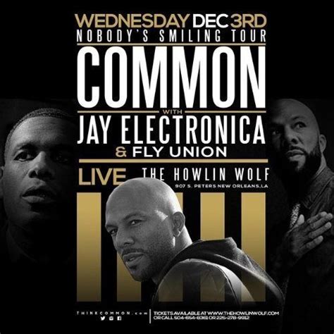 shows jay electronica performs  common december  howlin