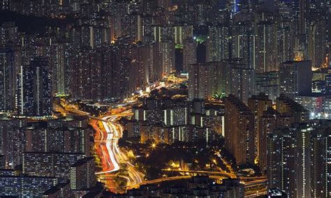 The Light Fantastic Incredible Pictures Capture Hong Kong Skyline